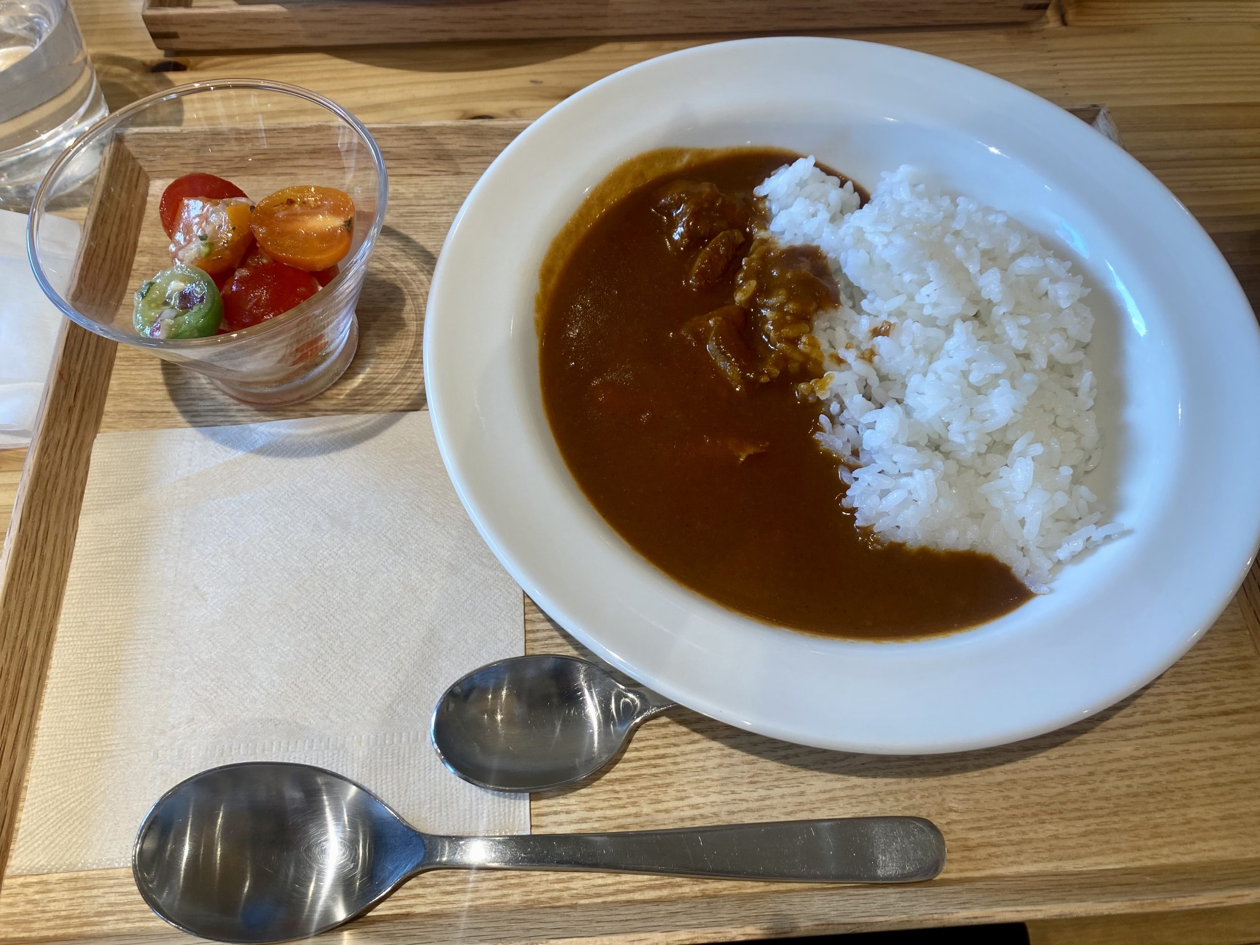 市ヶ谷の無印カフェ