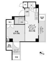 ベルテ南新宿 間取り図