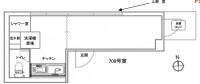 YKB新宿御苑ビル 間取り図