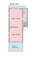 千駄ヶ谷パークマンション 間取り図