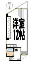 新宿7丁目事務所 間取り図