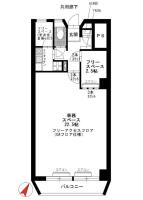 コーポ高砂 間取り図