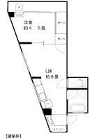 ウエストコーポ 間取り図