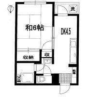 白鷗マンション 間取り図