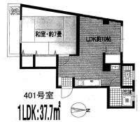 白鷗マンション 間取り図