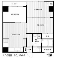 ベルメゾン池袋 間取り図